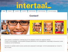 Tablet Screenshot of contactnt2.nl